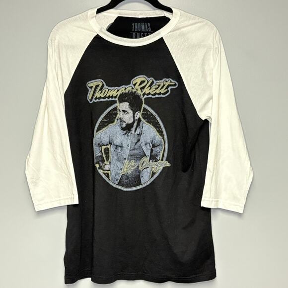 Thomas Rhett Merch 2018 Life Changes Tour Baseball Tee Womens Mens Unisex Sz M - Picture 1 of 5
